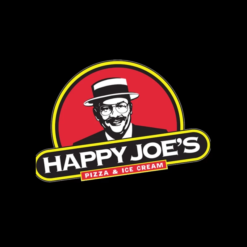 Happy Joe's Pizza & Ice Cream Vintage Restaurant Logo Pin