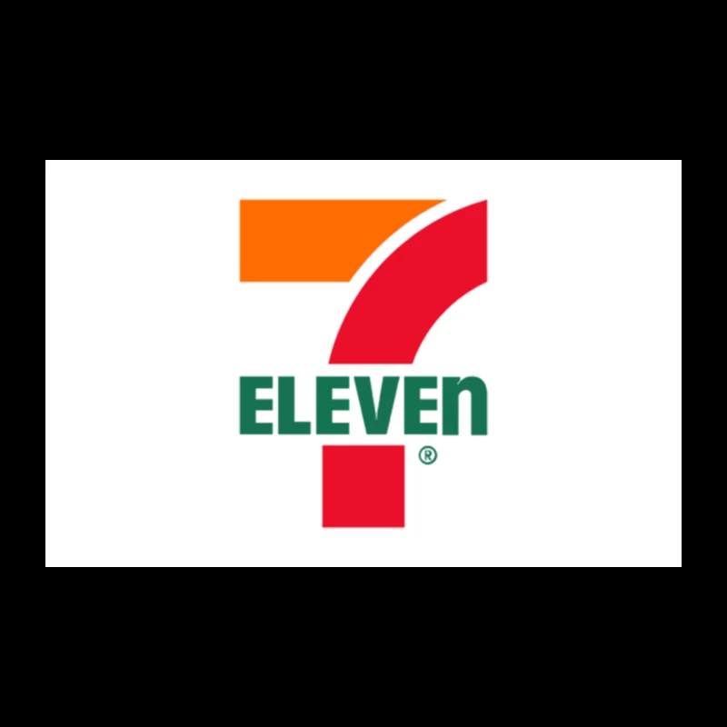 7-Eleven Convenience Store Chain Logo Design Travel Mug