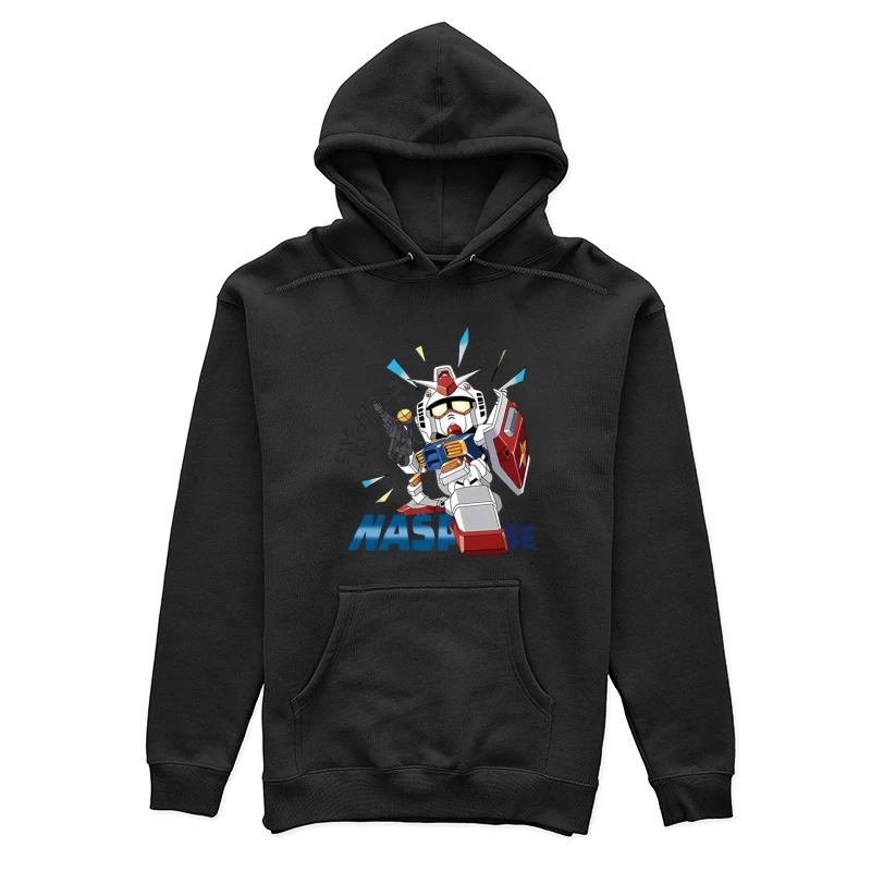 Niedlicher Mecha mit RX-78 Design Damen Pullover Hoodie