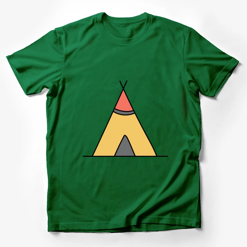 Tente traditionnelle colorée Homme T-Shirt