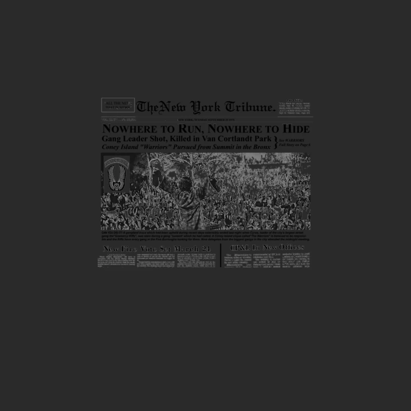 The Warriors Headlines Baseball Cap