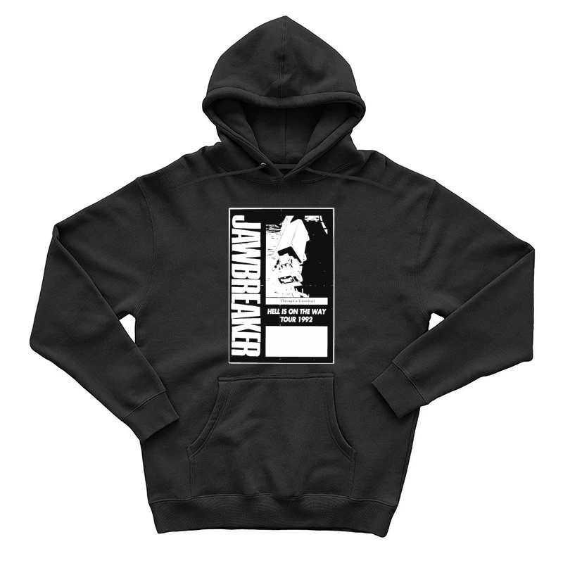 Jawbreaker "Hell Is On The Way" 1992 Tour Poster Male Pullover Hoodie