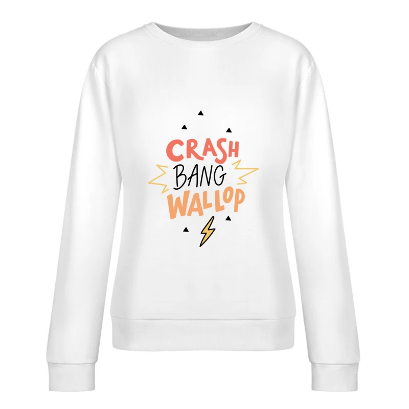 Effets Sonores Animés Femme Sweat-shirt à enfiler