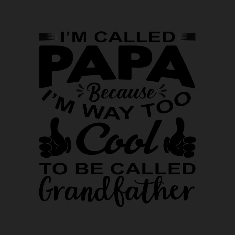 Papa cool et moderne Femme Sweat-shirt à enfiler