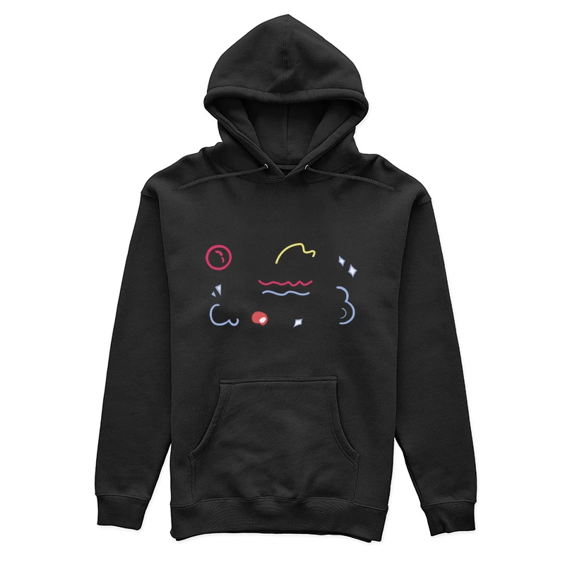 Abstrakte künstlerische Formen Damen Pullover Hoodie