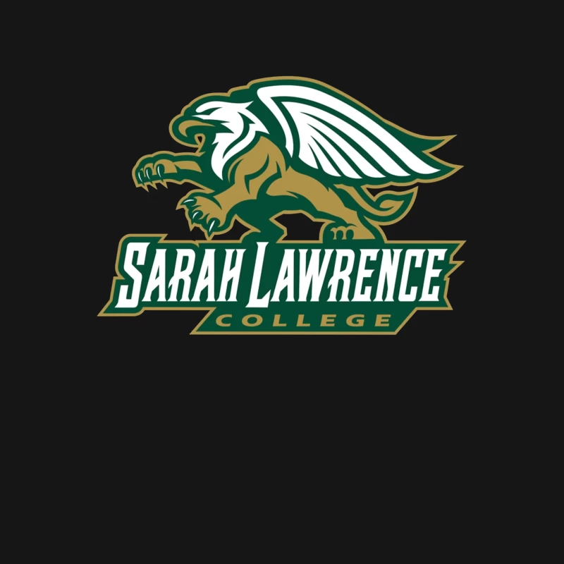 Sarah Lawrence College Griffin Athletic Logo Male T-Shirt