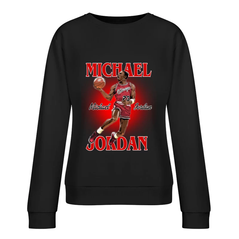 Michael Jordan Basketball nba Female Pullover Sweatshirt
