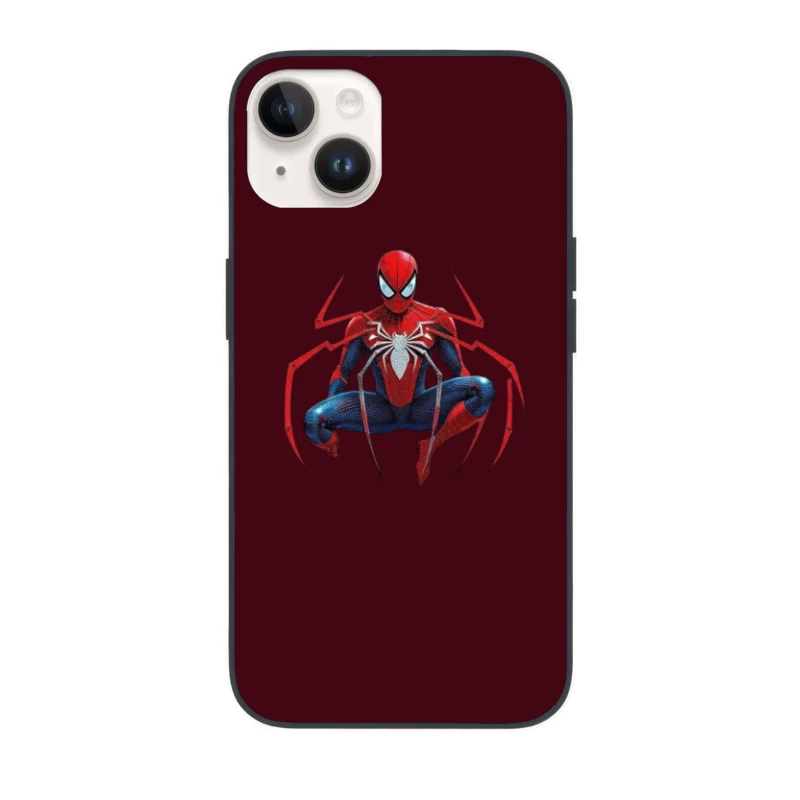 Spider-Man Advanced Suit from Marvel's Spider-Man Video Game iPhone Case