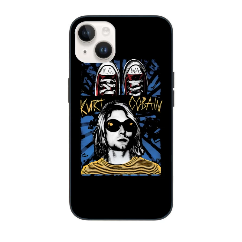 Kurt Cobain Retro iPhone Case