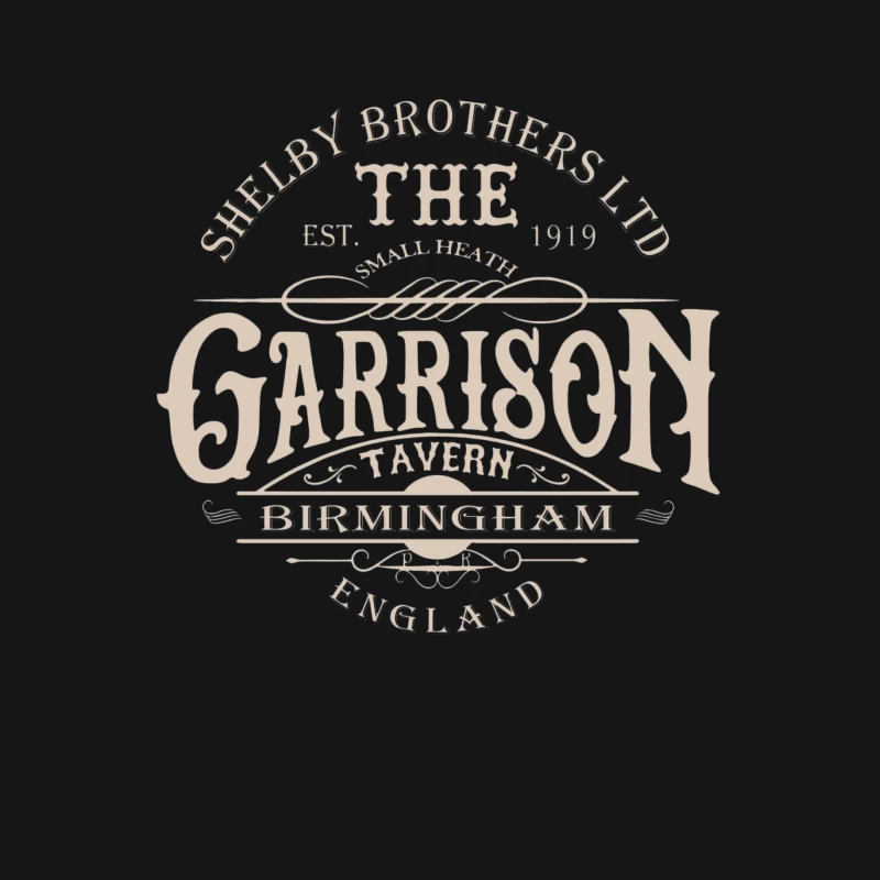 Garrison Tavern The Blinders Birmingham Male T-Shirt
