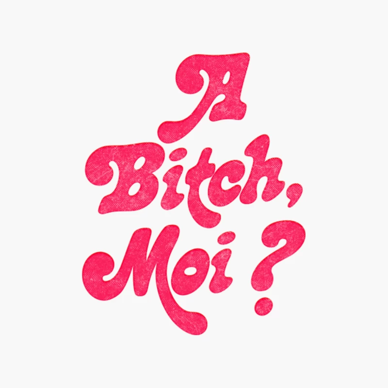 A Bitch, Moi Cotton Tote Bag