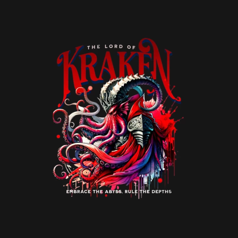 Le Seigneur du Kraken Héros Homme Manches Longues T-Shirt