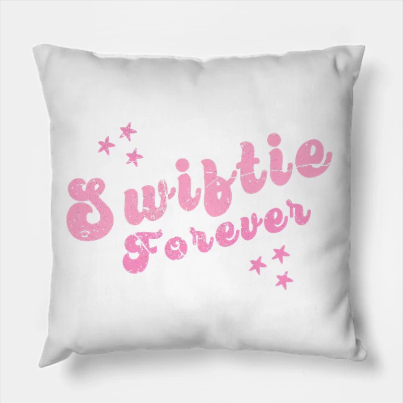 Swiftie Forever Throw Pillow