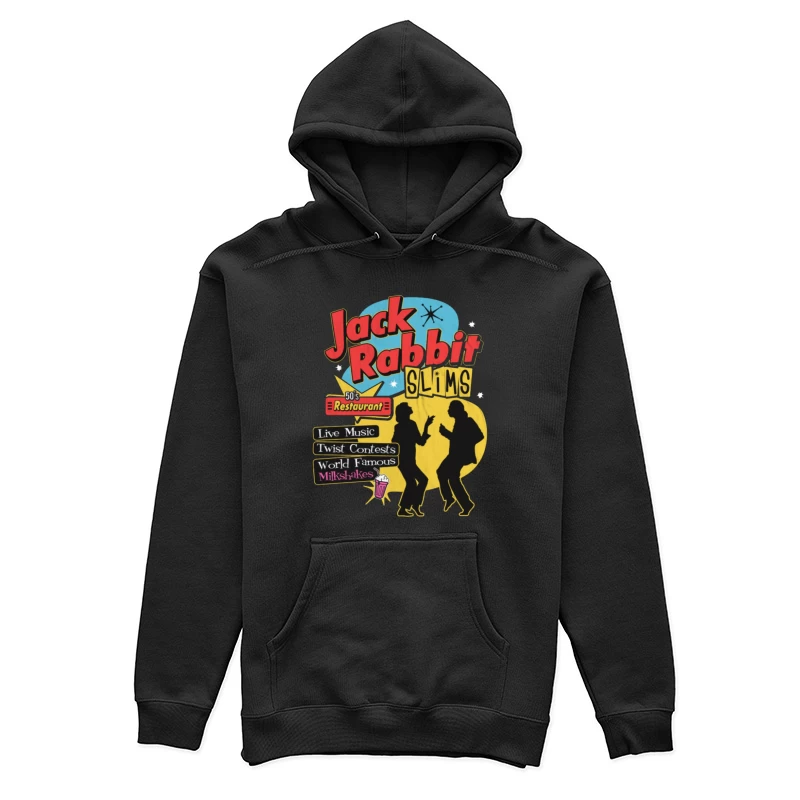 Jack Rabbit Slims Diner 3 Female Pullover Hoodie