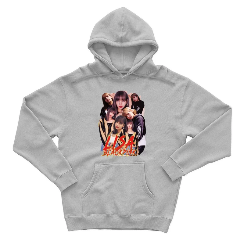 Lisa from BLACKPINK - K-pop Idol and Fashion Icon Male Pullover Hoodie