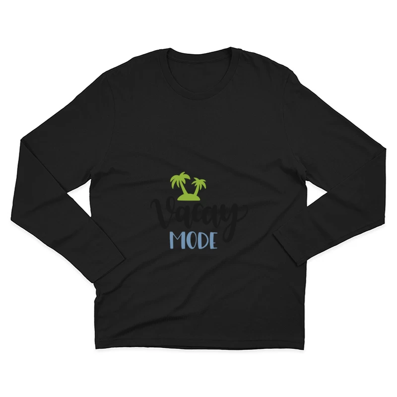 Mode Vacances avec Palmiers Homme Manches Longues T-Shirt