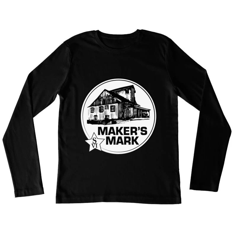 Maker's Mark Bourbon 3 Female Long Sleeve T-Shirt