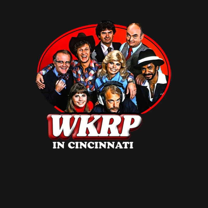 WKRP in Cincinnati skyline logo 2 Male T-Shirt