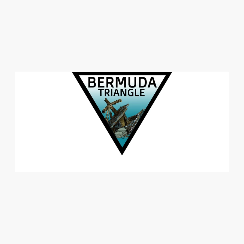 The Bermuda Triangle - Addams Family Travel Badge Coffee Mug