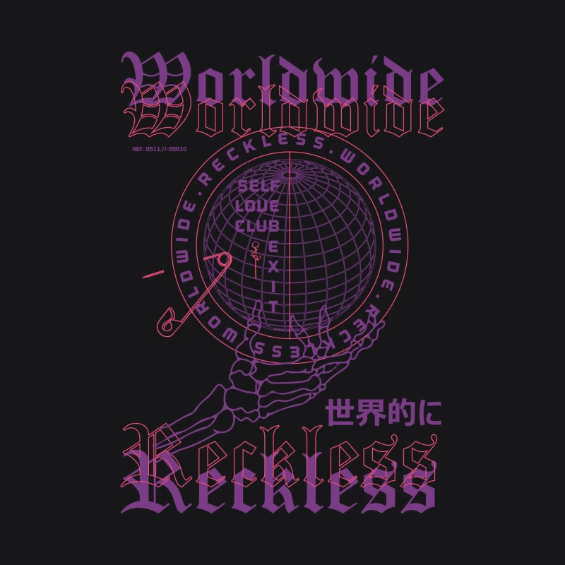 Weltweites Reckless-Design Herren Pullover Hoodie