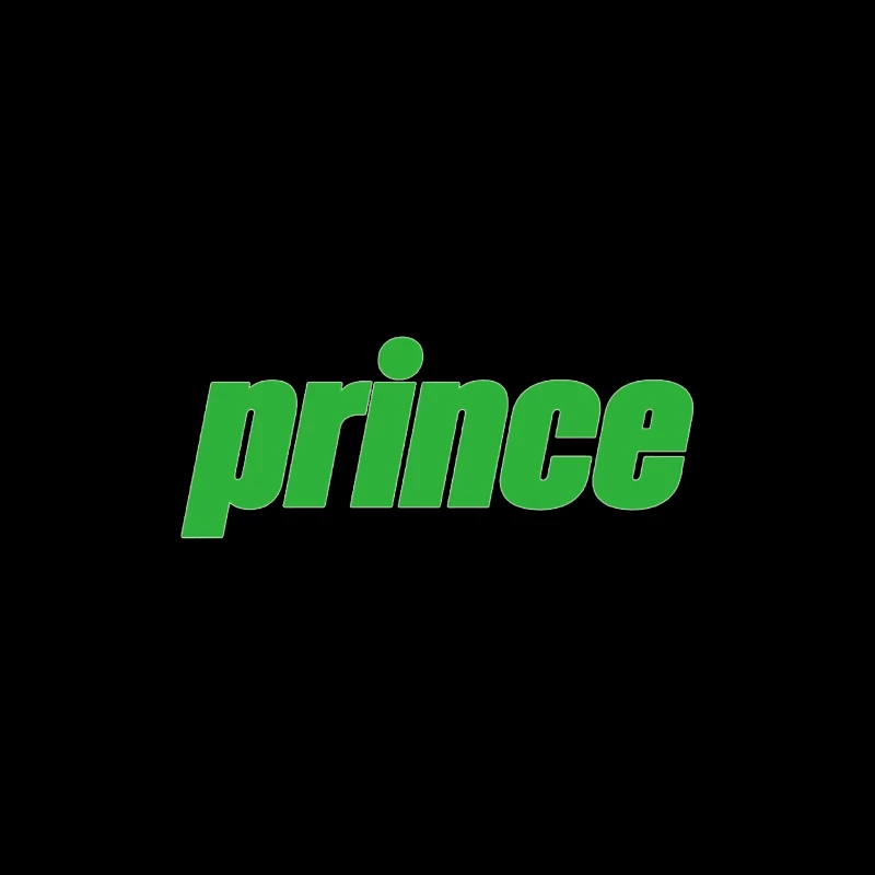 Prince Sports Brand Green Logo Travel Mug