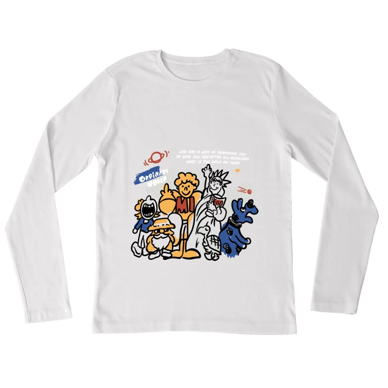 Abenteuer in einer gewöhnlichen Welt Damen Langarm T-Shirt
