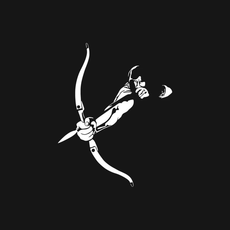 Pfeil Bogen Archery Arrow Bow Magic Fantasy Hunter Schurke Assasins Game Male Long Sleeve T-Shirt