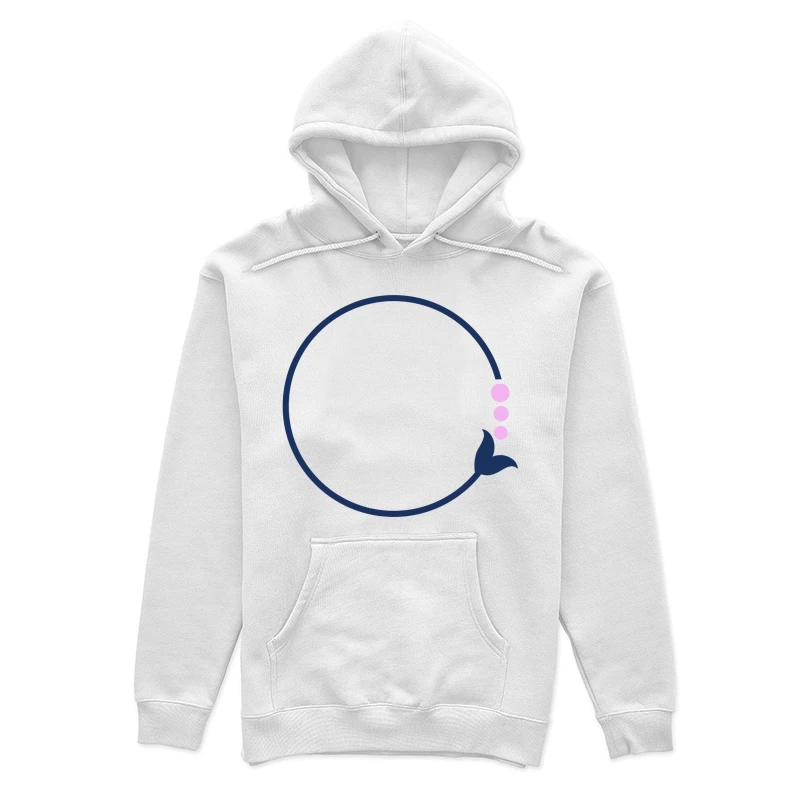 Anneau avec queue de poisson et bulles Femme Sweat à capuche