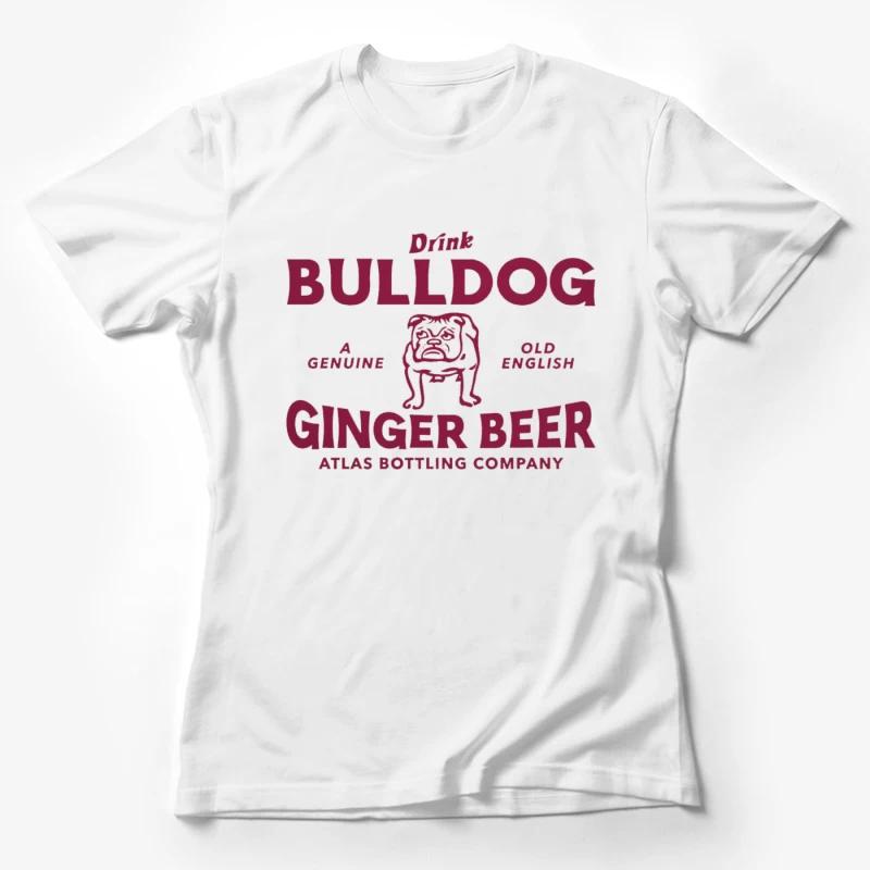 BULLDOG GINGER BEER Female T-Shirt