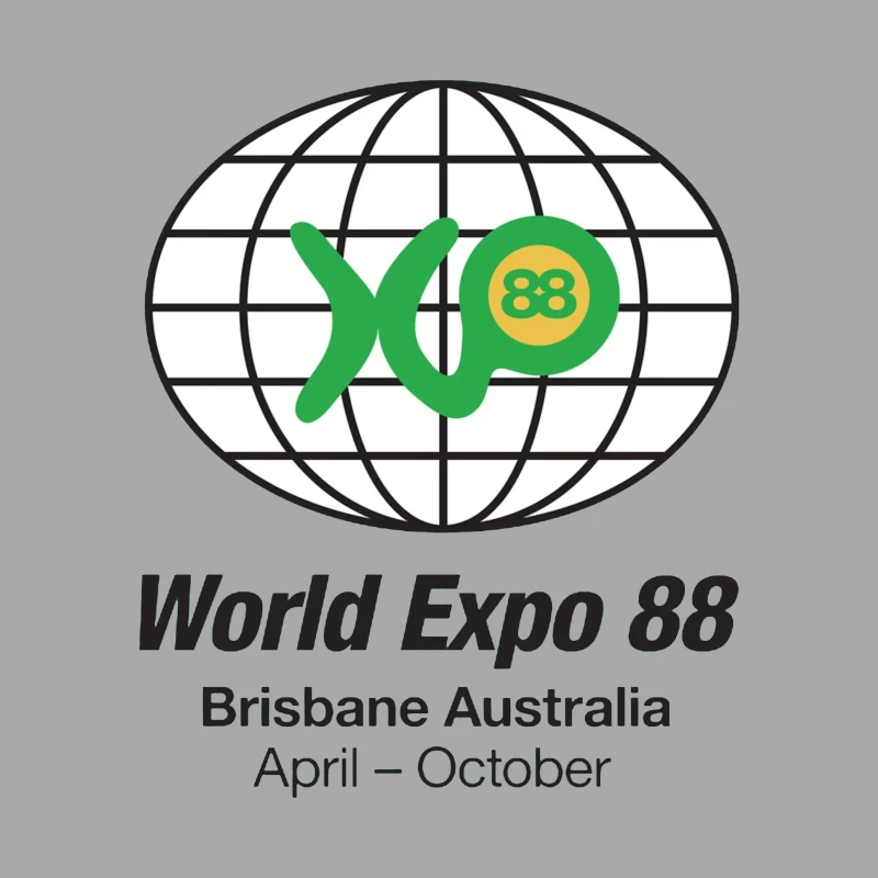 World Expo 88 Brisbane Australia Logo Female Pullover Hoodie