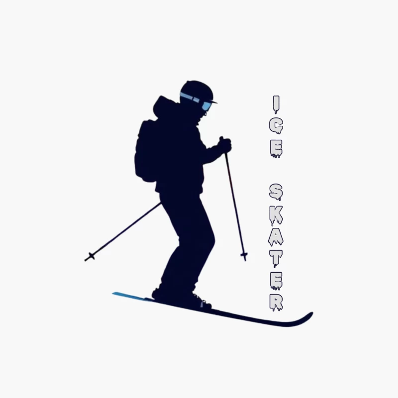 Ice skater lover Cotton Tote Bag