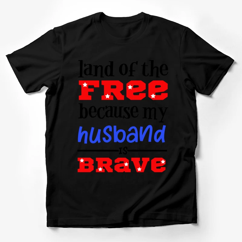 Déclaration pour un mari courageux Homme T-Shirt