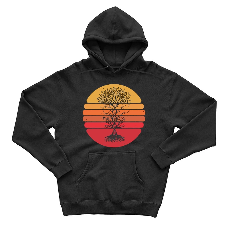 Lebensbaum mit DNA-Motiv Herren Pullover Hoodie