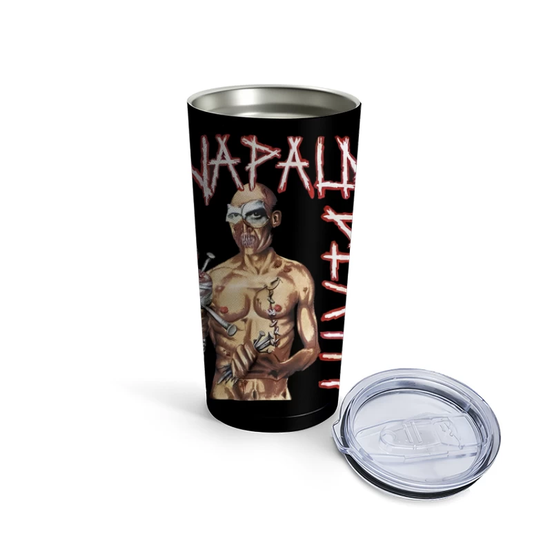 Napalm Death Utopia Banished Travel Mug