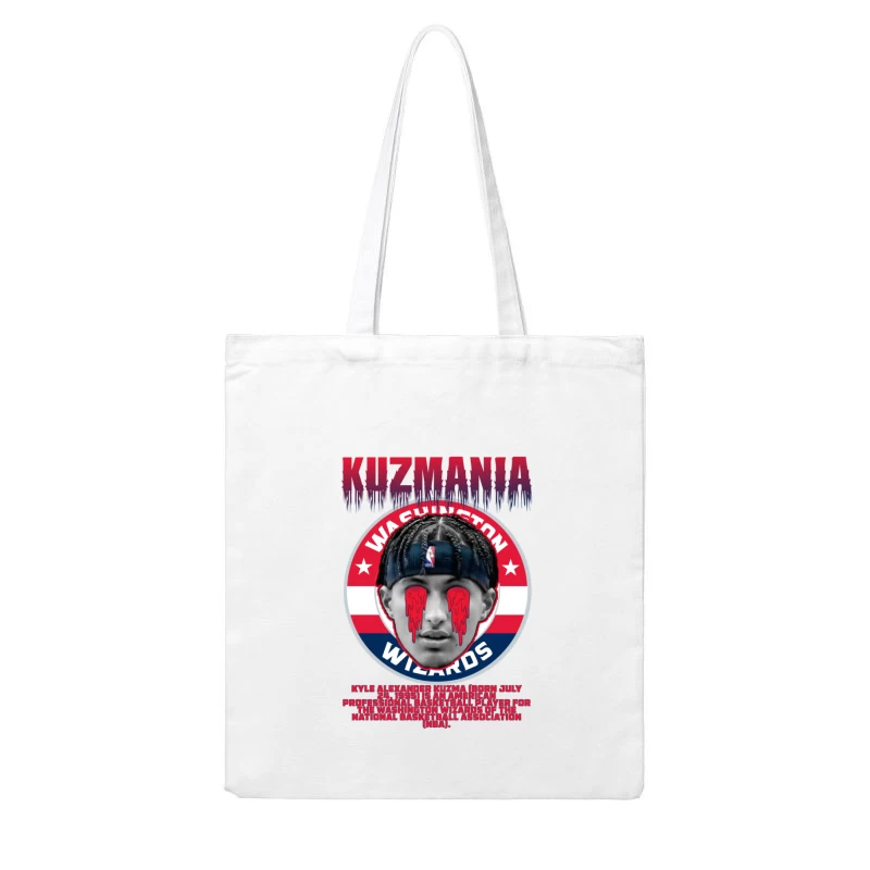 Kuzmania - Kyle Kuzma Artwork Cotton Tote Bag