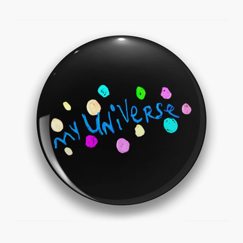 Coldplay My Universe Dot Pin