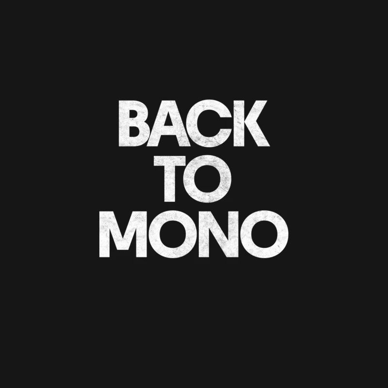 Back To Mono Desk Mat