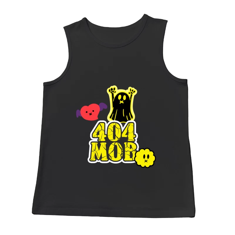 404 MOB Geisterherz Emblem Herren Tanktops