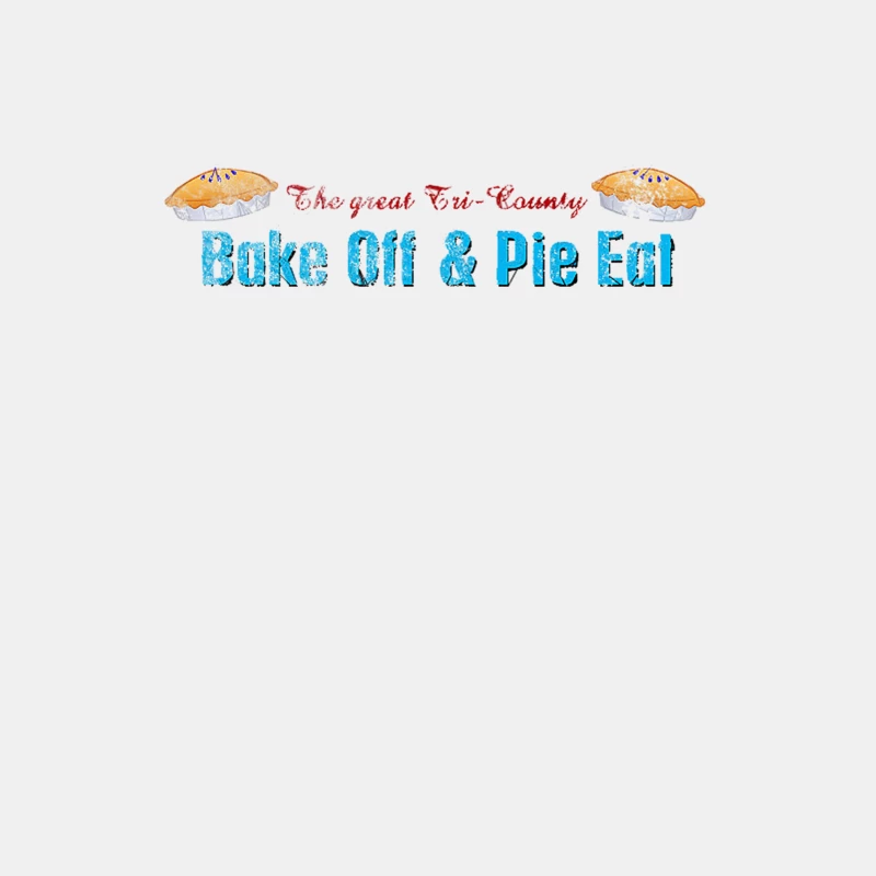 The Great Tri-County Bake Off & Pie Eat, distressed Male Tank Top