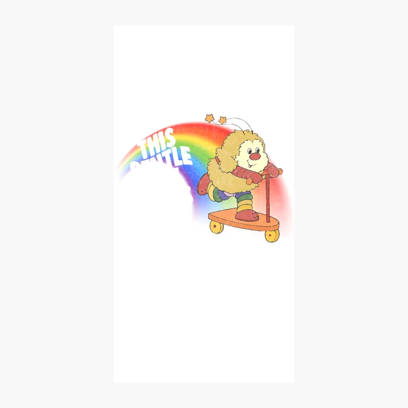Existential Pain  Retro 80s Style Cartoon Design iPhone Case