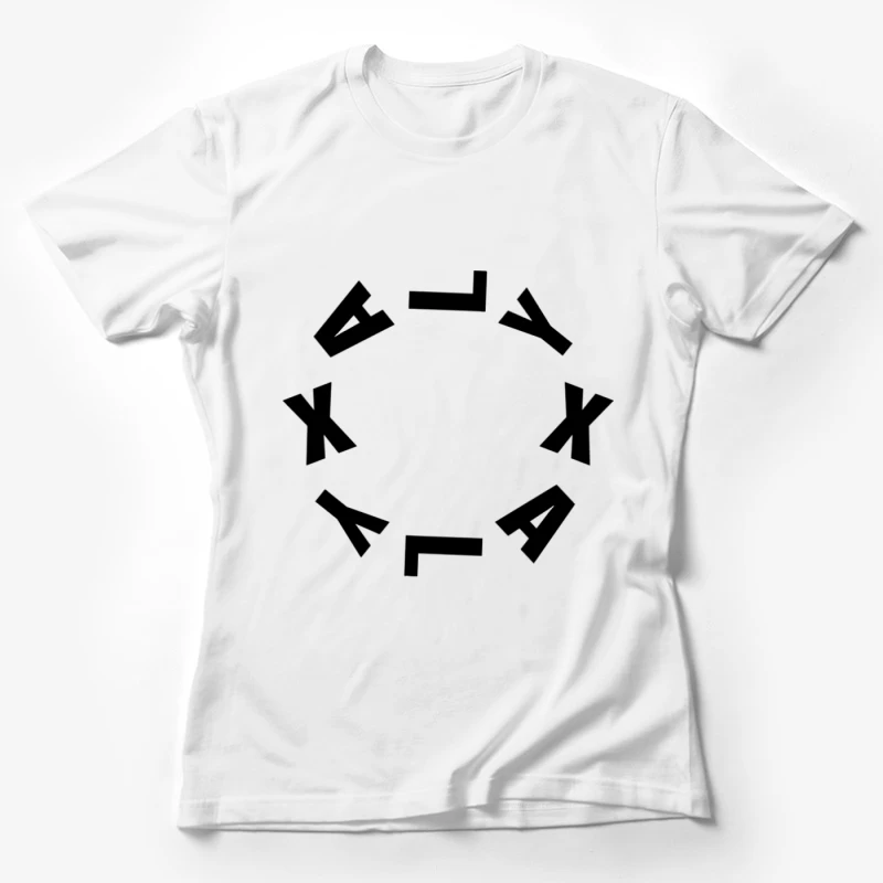 Drehendes K-Design Damen T-Shirt