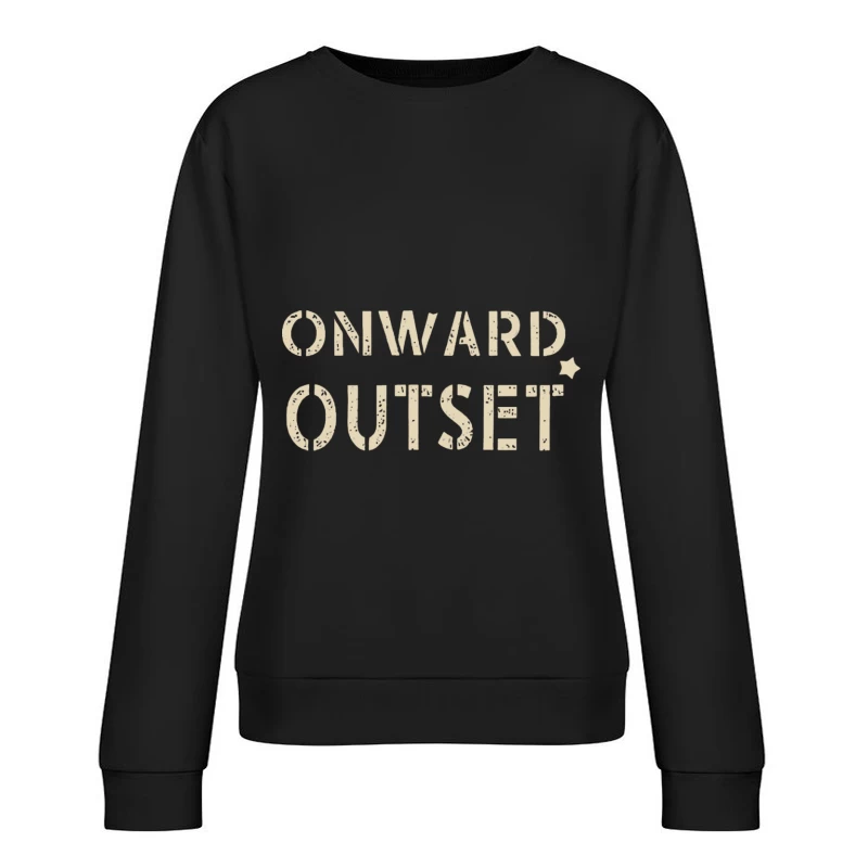 Abenteuerlicher Aufbruch Damen Pullover Sweatshirt