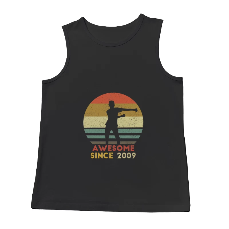 Silhouette rétro: Génial depuis 2009 Homme Débardeur