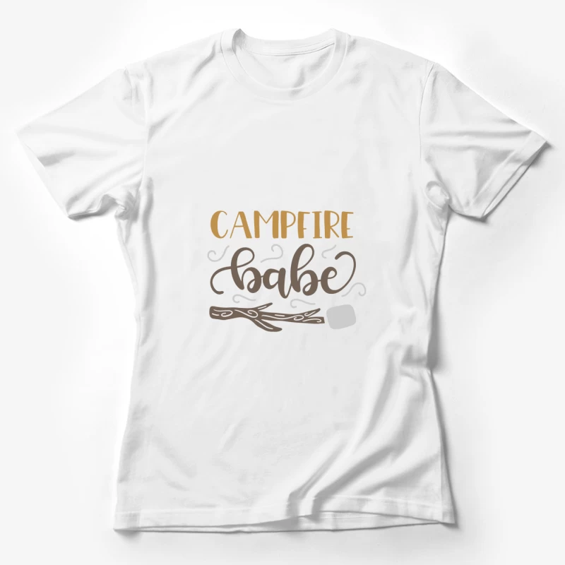 Design de Campfire Babe Femme T-Shirt
