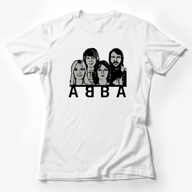 Abba Band Female T-Shirt