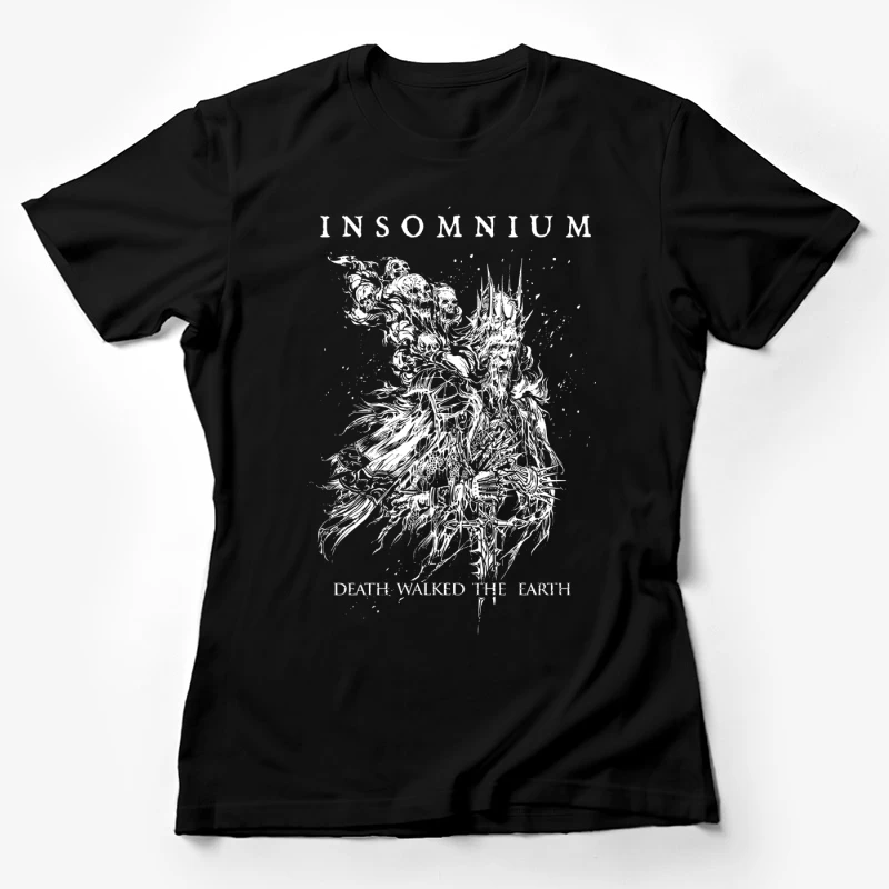 Insomnium Death Walked The Earth Female T-Shirt