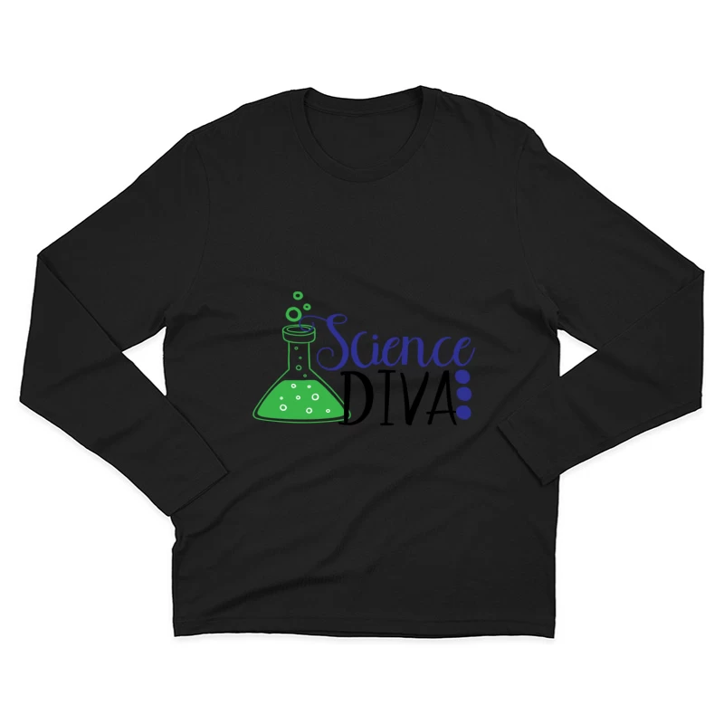 Design scientifique élégant Homme Manches Longues T-Shirt