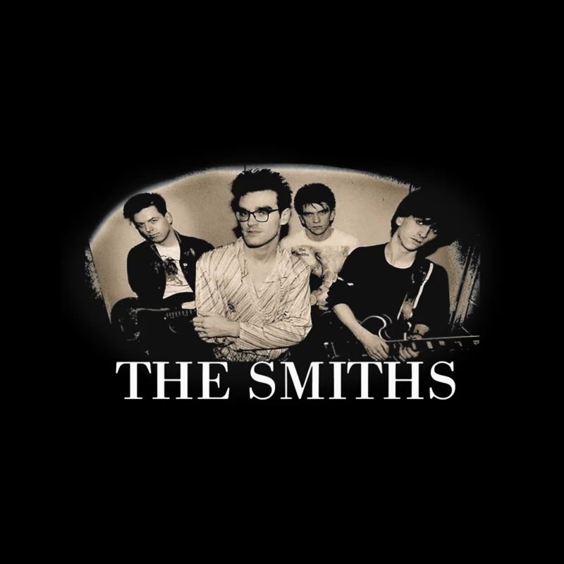 The Smiths - Iconic 1980s Alternative Rock Band Portrait Desk Mat