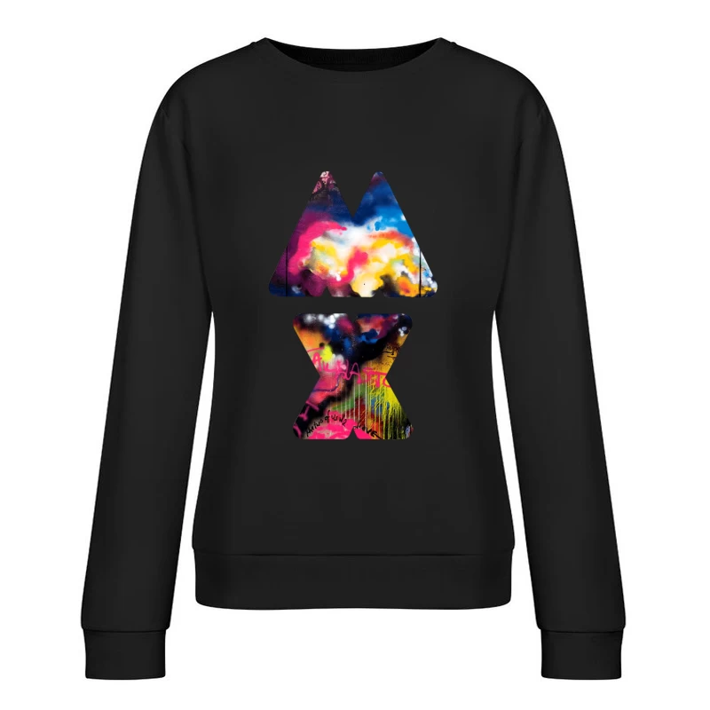 Coldplay MX Logo Female Pullover Sweatshirt