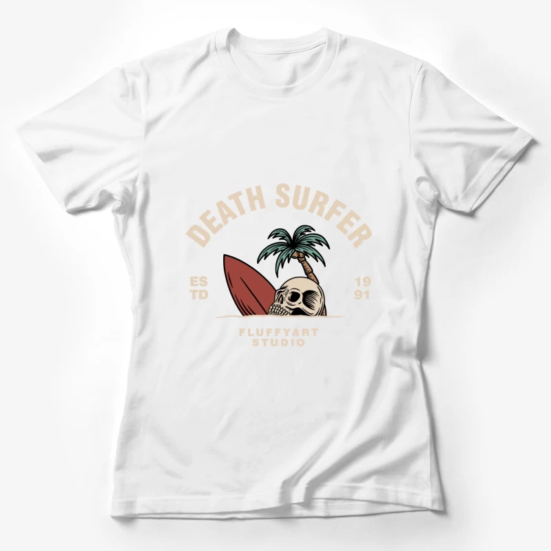 Death Surfer Studio Logo Female T-Shirt